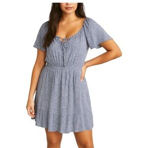 Abercrombie & Fitch Blue Floral Dress